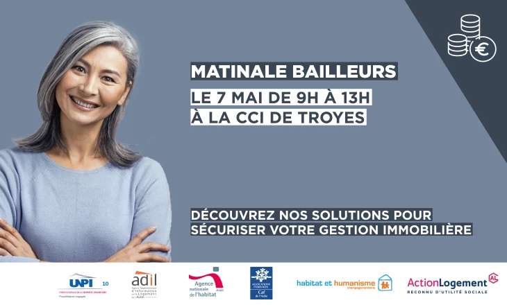 Vignette de la matinale bailleurs privés avec l’UNPI à Troyes