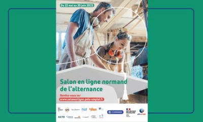 Vignette du salon en ligne Normand de l'Alternance du 22 mai au 20 juin 2023