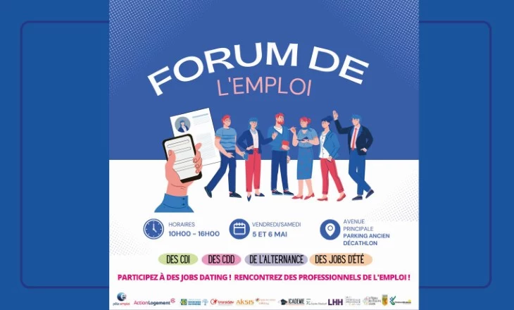 Vignette du forum de l’emploi 2023 à Plan de Campagne