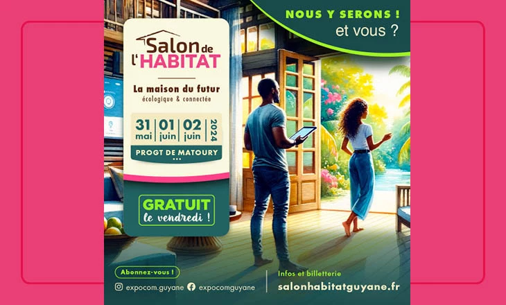 Vignette du salon de l’Immobilier 2024 à Matoury en Guyane