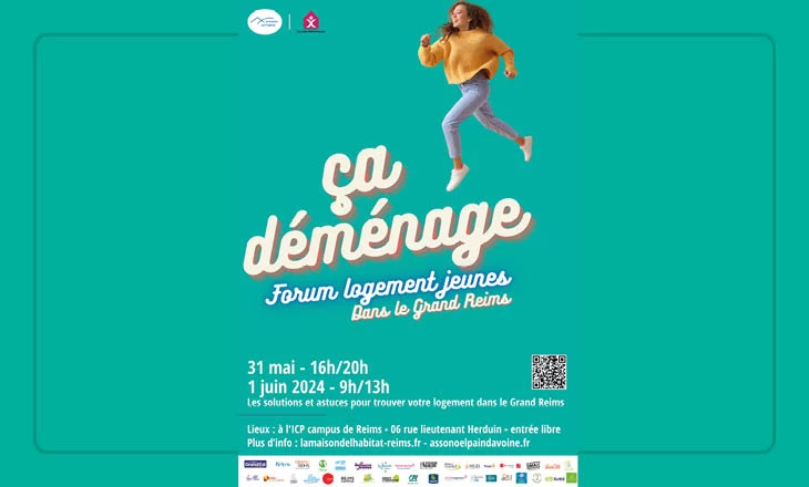 Vignette du forum du logement jeunes 2024 à Reims, ça déménage ! 