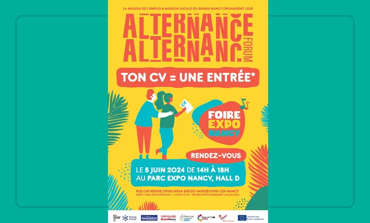 Vignette du forum de l'alternance 2024 à Nancy