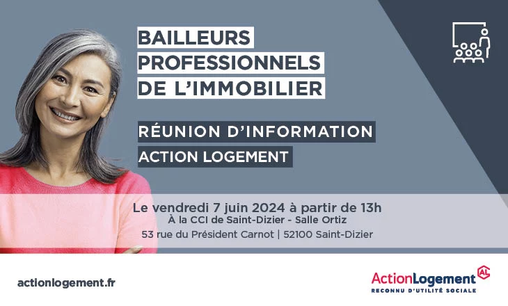 Vignette de la réunion d’information sur les services Action Logement à Saint-Dizier