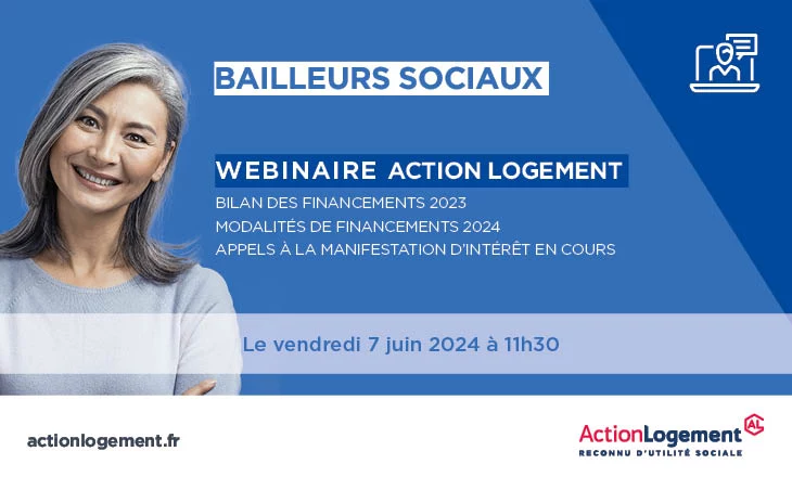  vignette du webinaire Action Logement sur les modalités de financement 2024