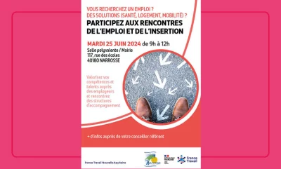 Vignette du Forum 2024 de l’insertion à Narrosse