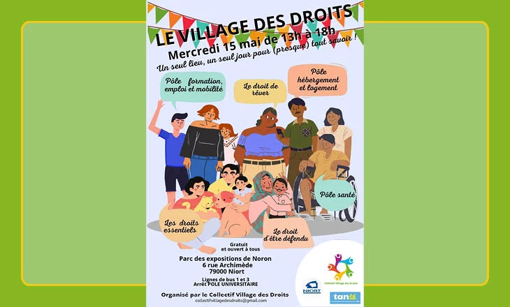 Vignette Salon des droits Niort 2024