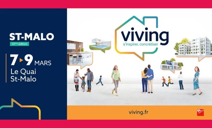 Vignette Salon Viving Habitat et Immobilier St Malo 2025