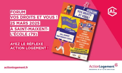 Vignette forum 2025 vos droits et vous à Saint-Maixent-L’Ecole (79) 