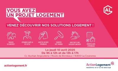 Vignette du forum social au centre commercial Auchan à La Couronne 2025