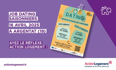 Vignette du Job dating saisonniers à Argentat 2025