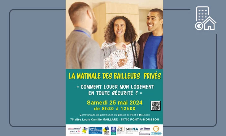 Vignette de la matinale bailleurs privés 2024 de Pont-à-Mousson