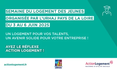 Vignette de la semaine du logement des jeunes organisée par l'URHAG en Pays de la Loire 2025