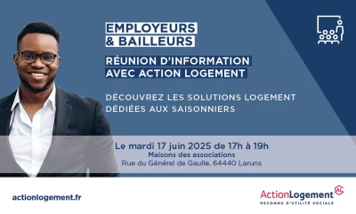 Vignette de la réunion d'information hébergement saisonniers à Laruns 2025