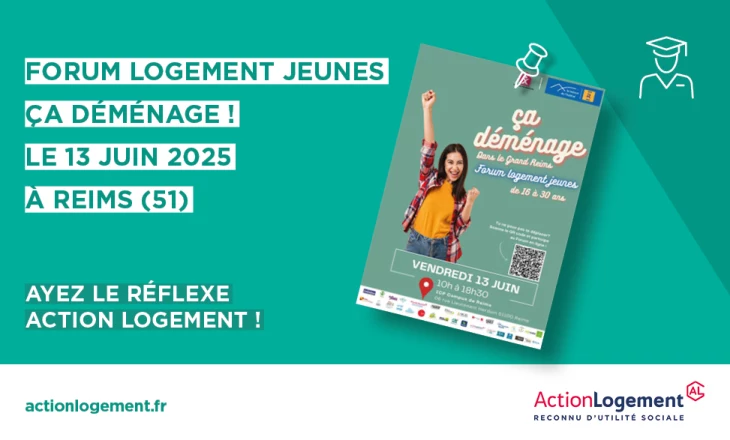 Vignette du forum logement des jeunes ça déménage à Reims 2025