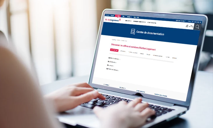 Le centre de documentation Entreprise du site actionlogement.fr
