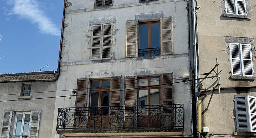 Etat existant, rue des chapelles, Issoire