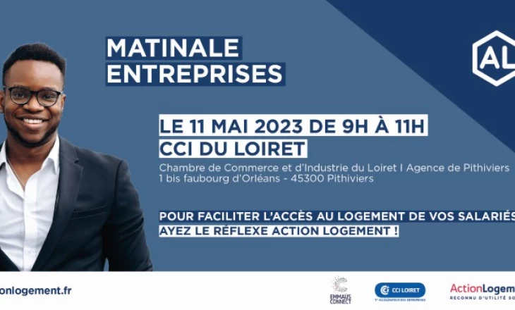 Vignette de la Matinale d'informations aux entreprises du Pithiverais (45)