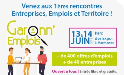 Affiche Garonn'emploi Juin 2018