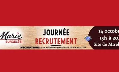 Visuel Recrutement Marie Surgelés