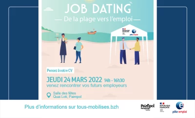 Vignette du job dating " De la plage vers l’emploi " à Paimpol