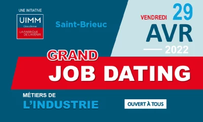 Vignette du grand job dating des métiers de l’industrie à Saint-Brieuc