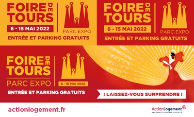 Vignette de la foire de Tours du 6 au 15 mai 2022