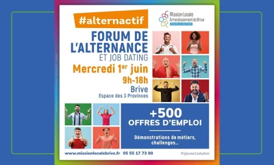Vignette du forum de l’alternance et job dating à Brive 2022
