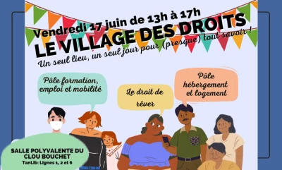 Vignette du Village des droits 2022 à Niort