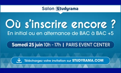 Vignette Salon Studyrama Sup’Alternance à Paris le 25 juin 2022
