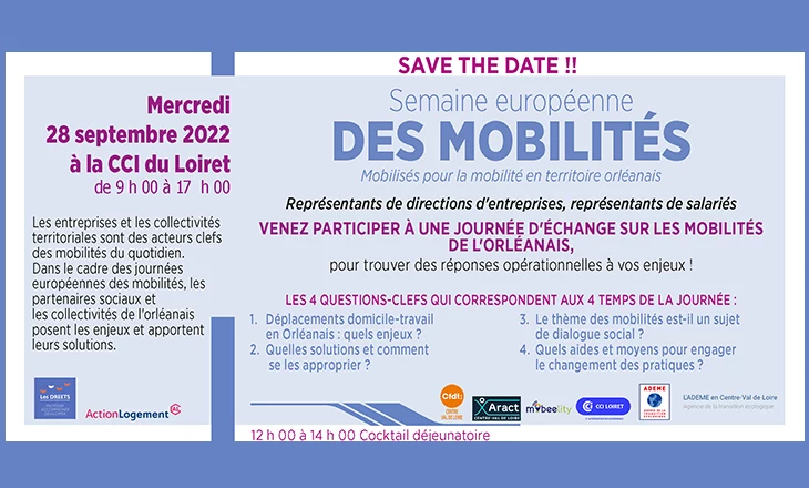 Vignette de la journée d'échange entreprises sur les mobilités de l'orléanais 2022