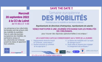 Vignette de la journée d'échange entreprises sur les mobilités de l'orléanais 2022