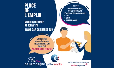 Vignette de la Place de l’emploi et de la formation à Cabriès 2022