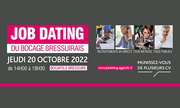 Vignette du job dating du Bocage Bressuirais 2022