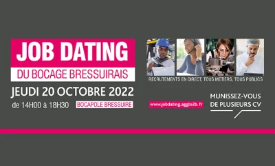 Vignette du job dating du Bocage Bressuirais 2022