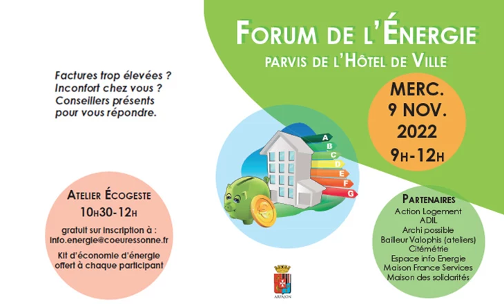 Vignette du Forum de l’Energie à Arpajon 2022