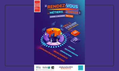 Vignette du Rendez-vous des Métiers et de l’Emploi à Saint-Brieuc 2022