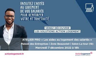 Vignette Atelier Pro à la Maison des Entreprises de Salon-la-Tour 2022
