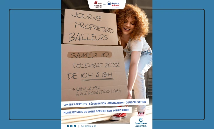 Vignette de la journée propriétaires bailleurs à Caen 2022