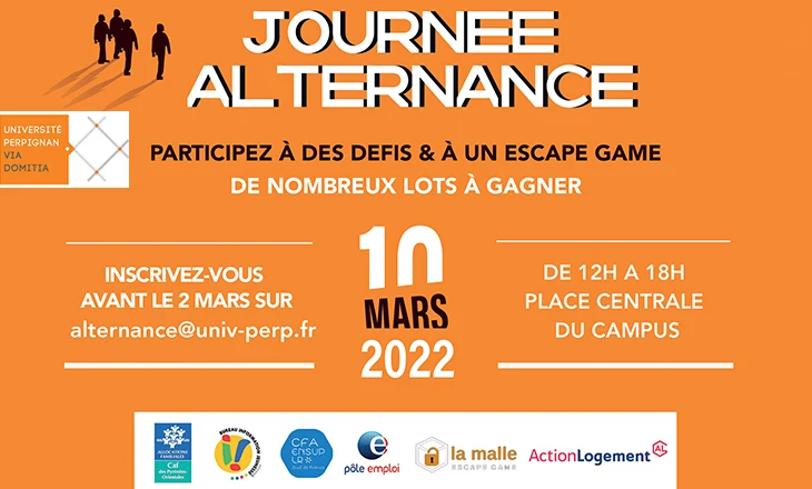 Vignette de la journée de promotion de l'alternance à l’université de Perpignan Via Domitia