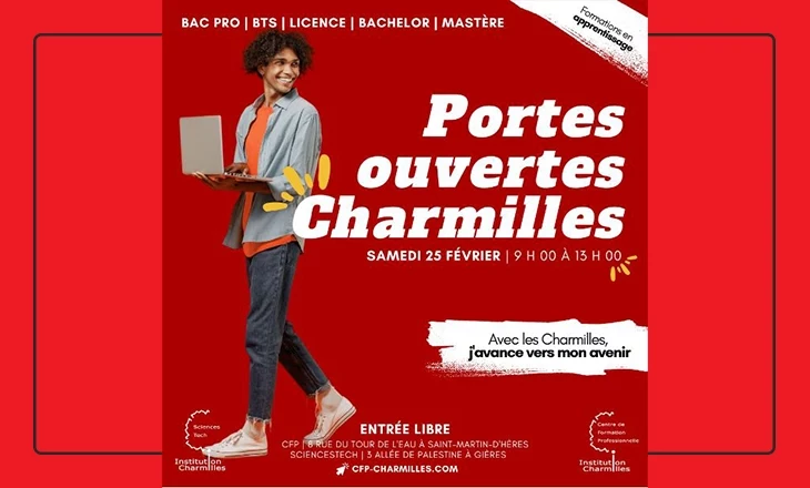 Vignette de la JPO 2023  CFP et SCIENCESTECH Les Charmilles