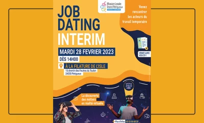 Vignette du Job dating intérim Périgueux 2023