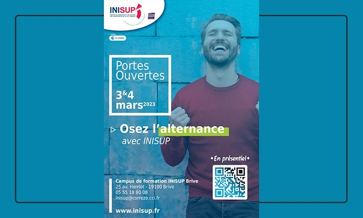 Vignette des Journées Portes Ouvertes de l'INISUP 2023 à Brive-la-Gaillarde