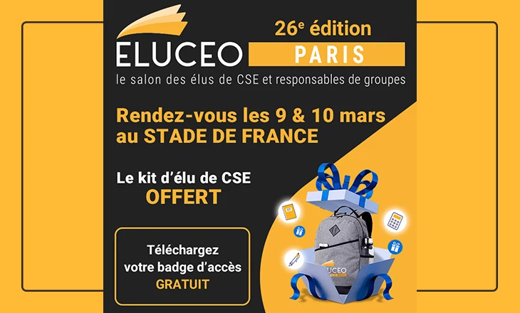 Vignette du salon ELUCEO des élus de CSE et responsables de groupes 2023
