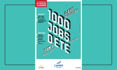 Vignette du salon 1000 jobs d’été 2023 à Cannes