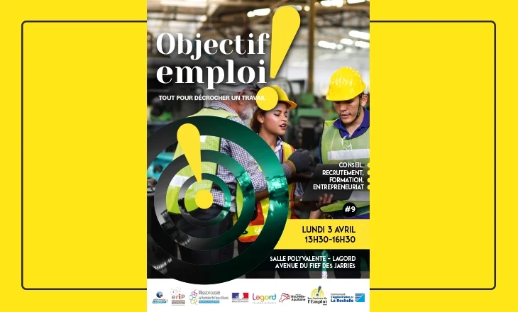 Vignette Objectif Emploi à Lagord 2023