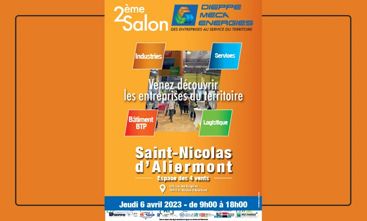 Vignette du 2ème Salon des entreprises de Dieppe Méca Energies