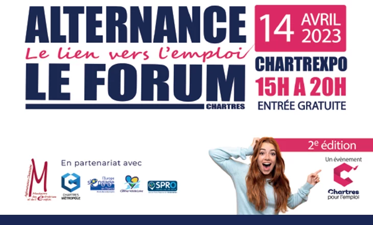 Vignette du Forum Alternance à Chartres 2023