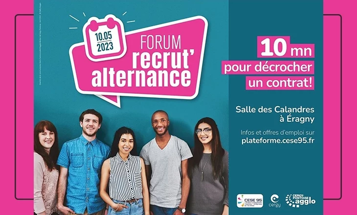 Vignette du forum recrut’alternance 2023 à Eragny