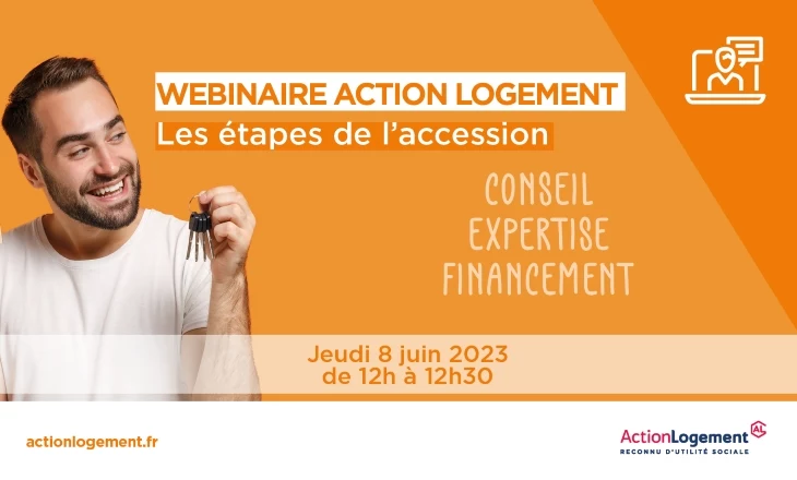 visuel du webinaire sur l'accession à la propriété du 8 juin 2023