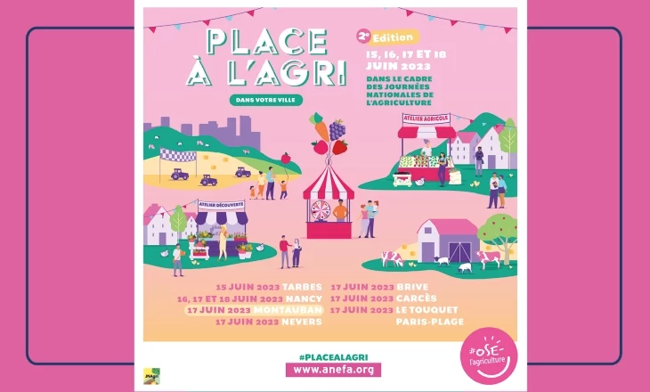 Vignette opération « Place à l’Agri » à Montauban 2023